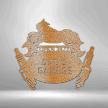 Street Glide Mechanic Monogram - Steel Sign