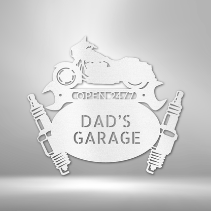 Street Glide Mechanic Monogram - Steel Sign