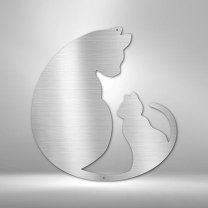 Cat Lover - Steel Sign