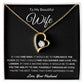 Beautiful Wife Forever Love Necklace